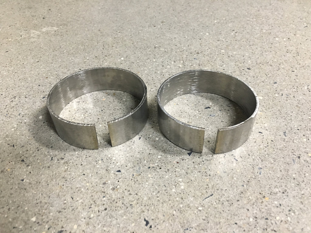 2001-2005 Porsche 996 Twin Turbo TT & C4S 304 Stainless Exhaust Tip Spacers