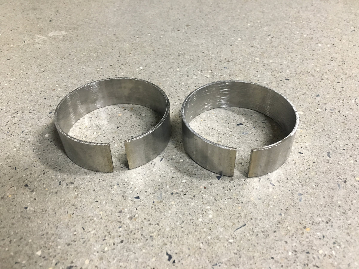 2001-2005 Porsche 996 Twin Turbo TT & C4S 304 Stainless Exhaust Tip Spacers