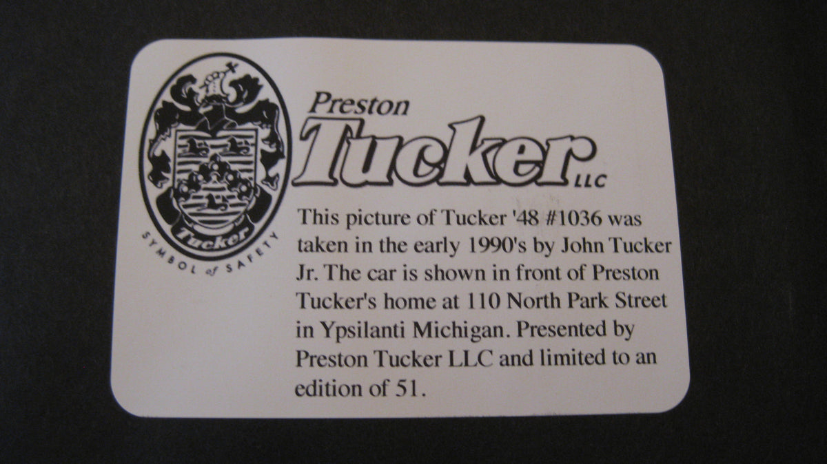 Limited Edition Tucker #1036 Print at Tucker Home