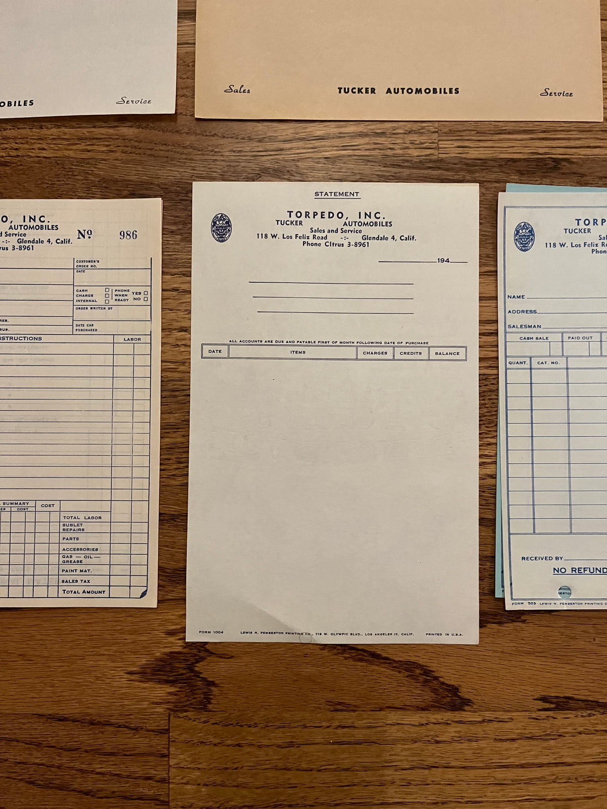 Authentic Tucker Document Pack #2