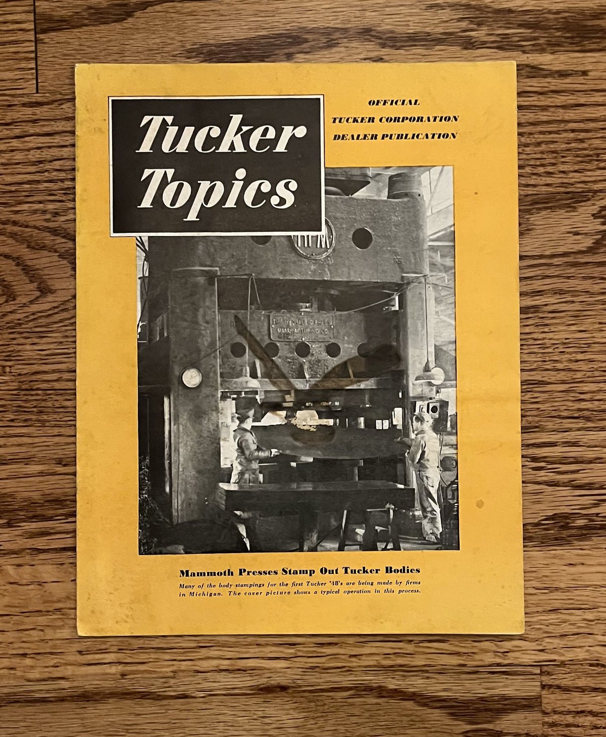 Original "Tucker Topics" Publications - Singles or Full Set