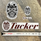 Tucker Symbol of Safety / Tucker Script Sticker Pack