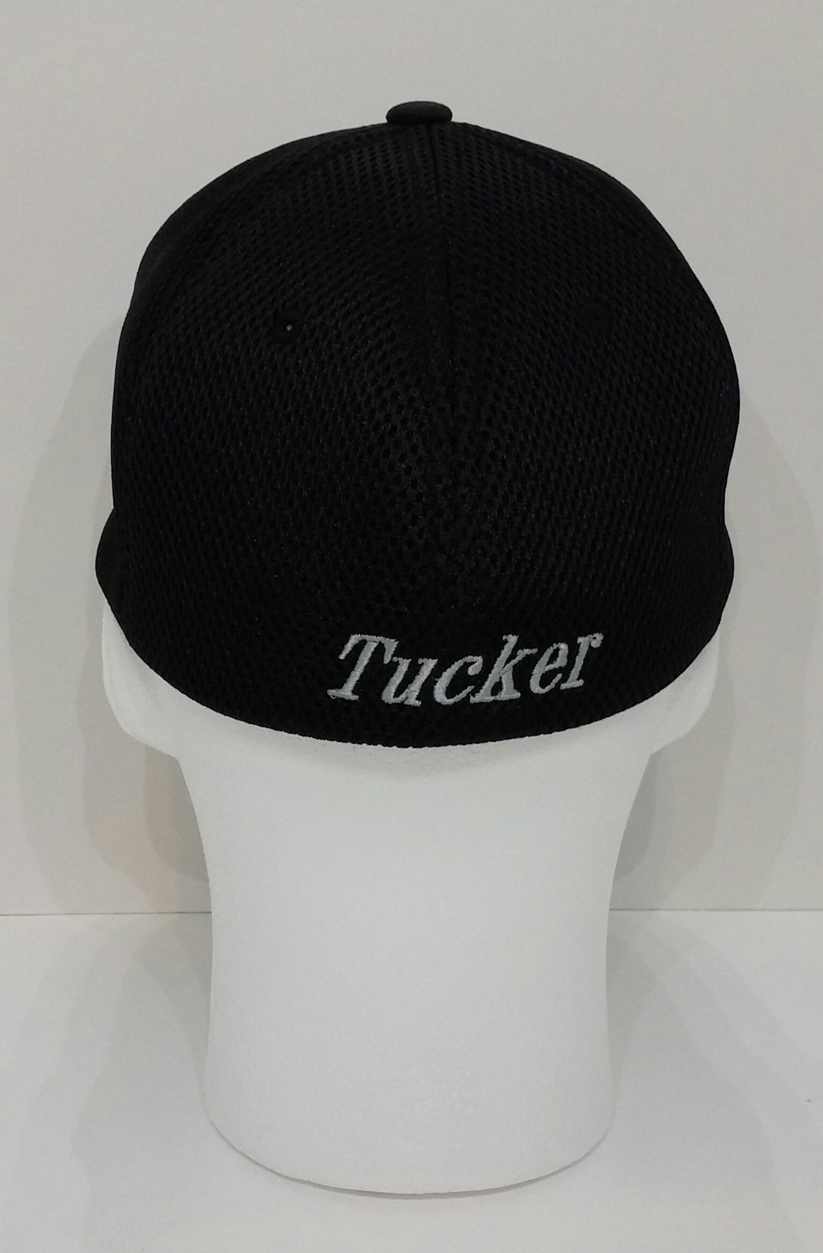 Tucker Car Embroidered Curved Bill Fitted Hat