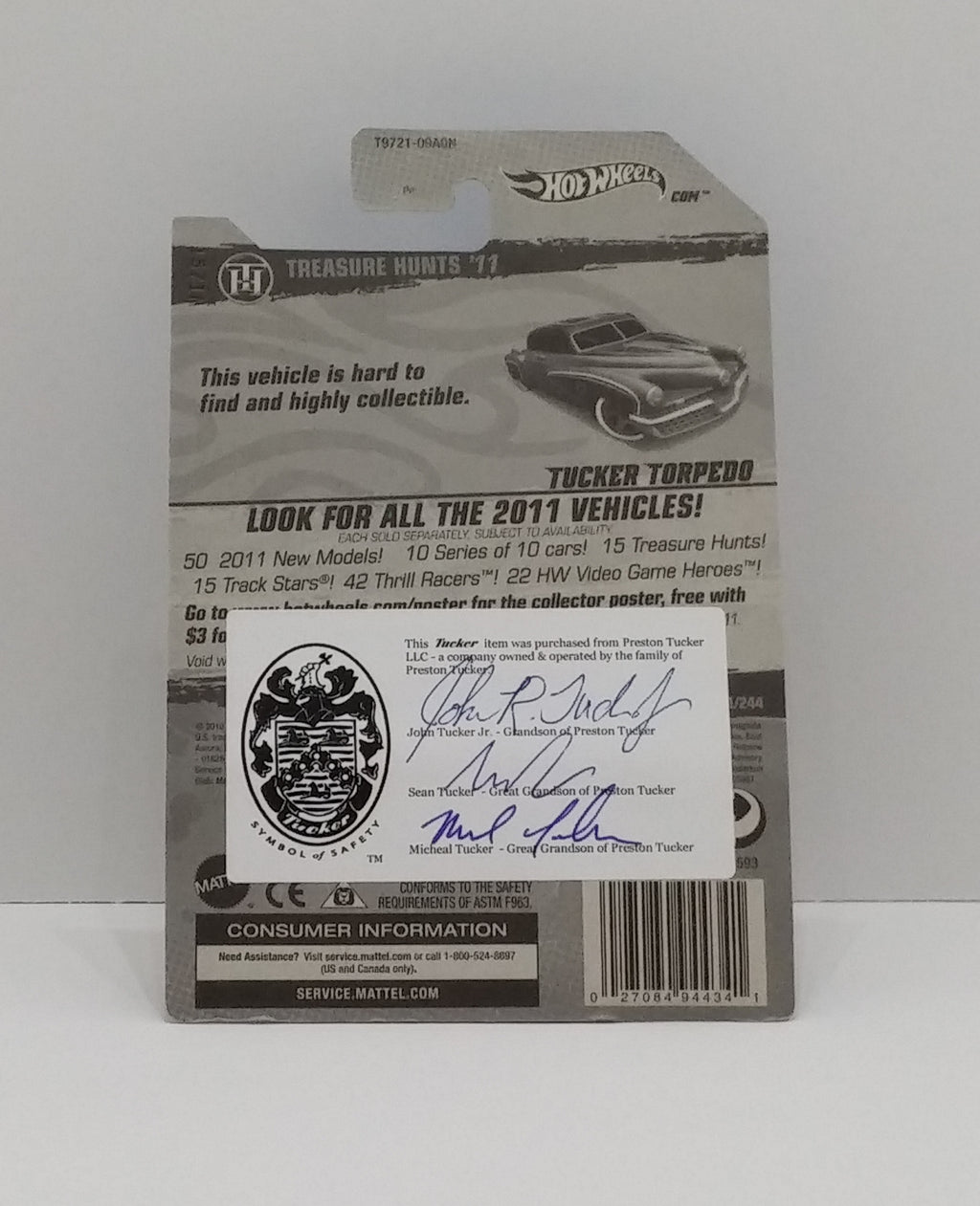 Hot Wheels Treasure Hunt Tucker Torpedo 51/244