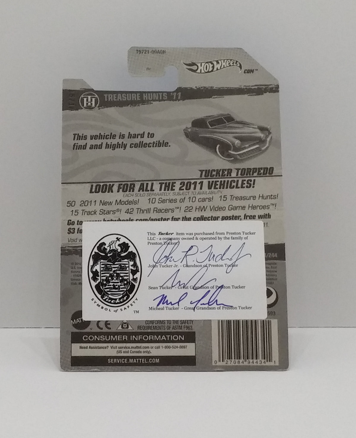Hot Wheels Treasure Hunt Tucker Torpedo 51/244