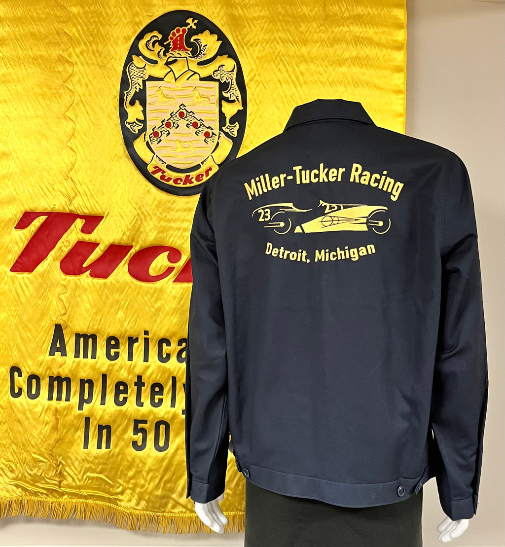 Vintage Miller and Tucker, Inc. Embroidered Mechanics Jacket