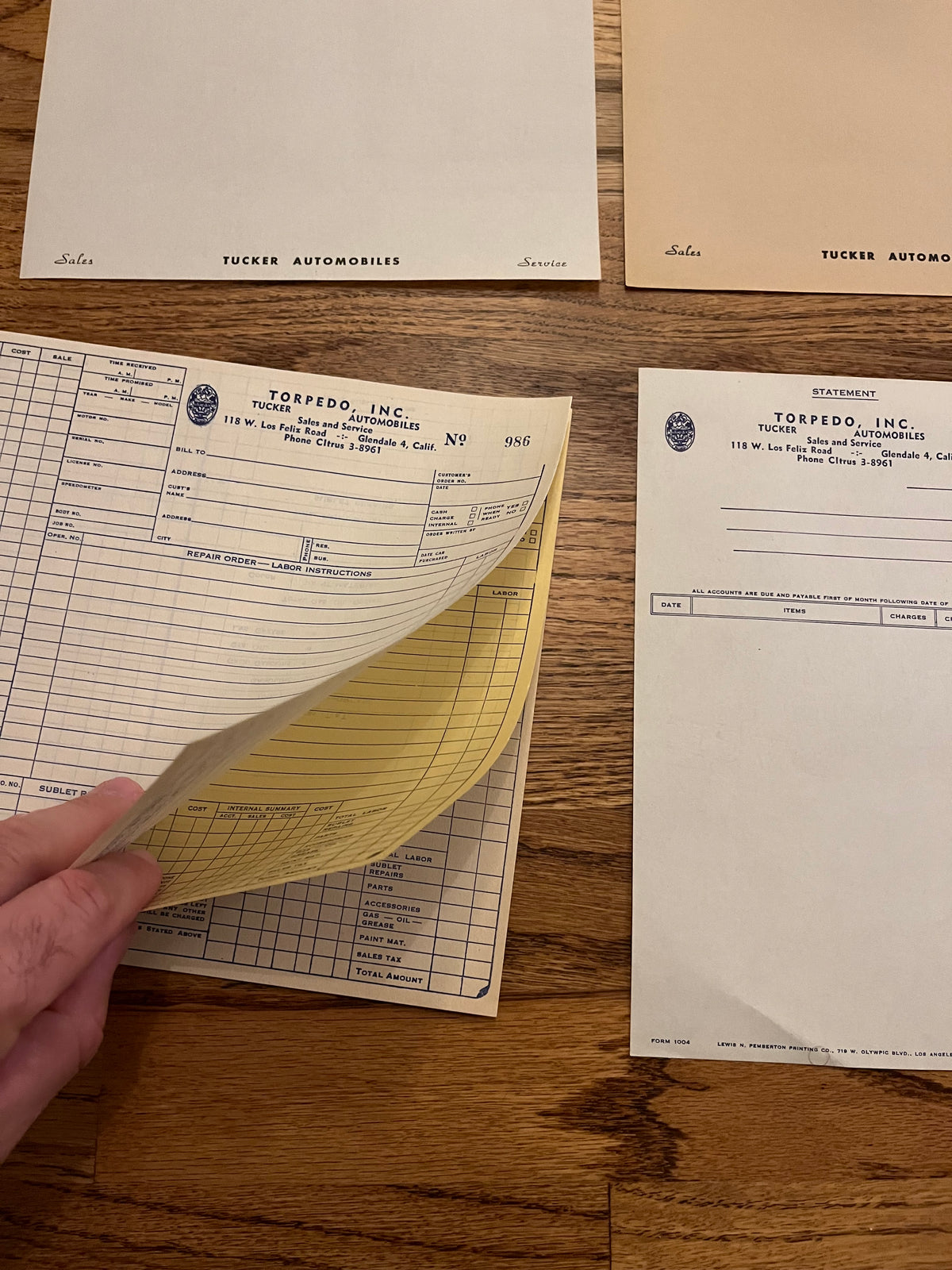 Authentic Tucker Document Pack #2