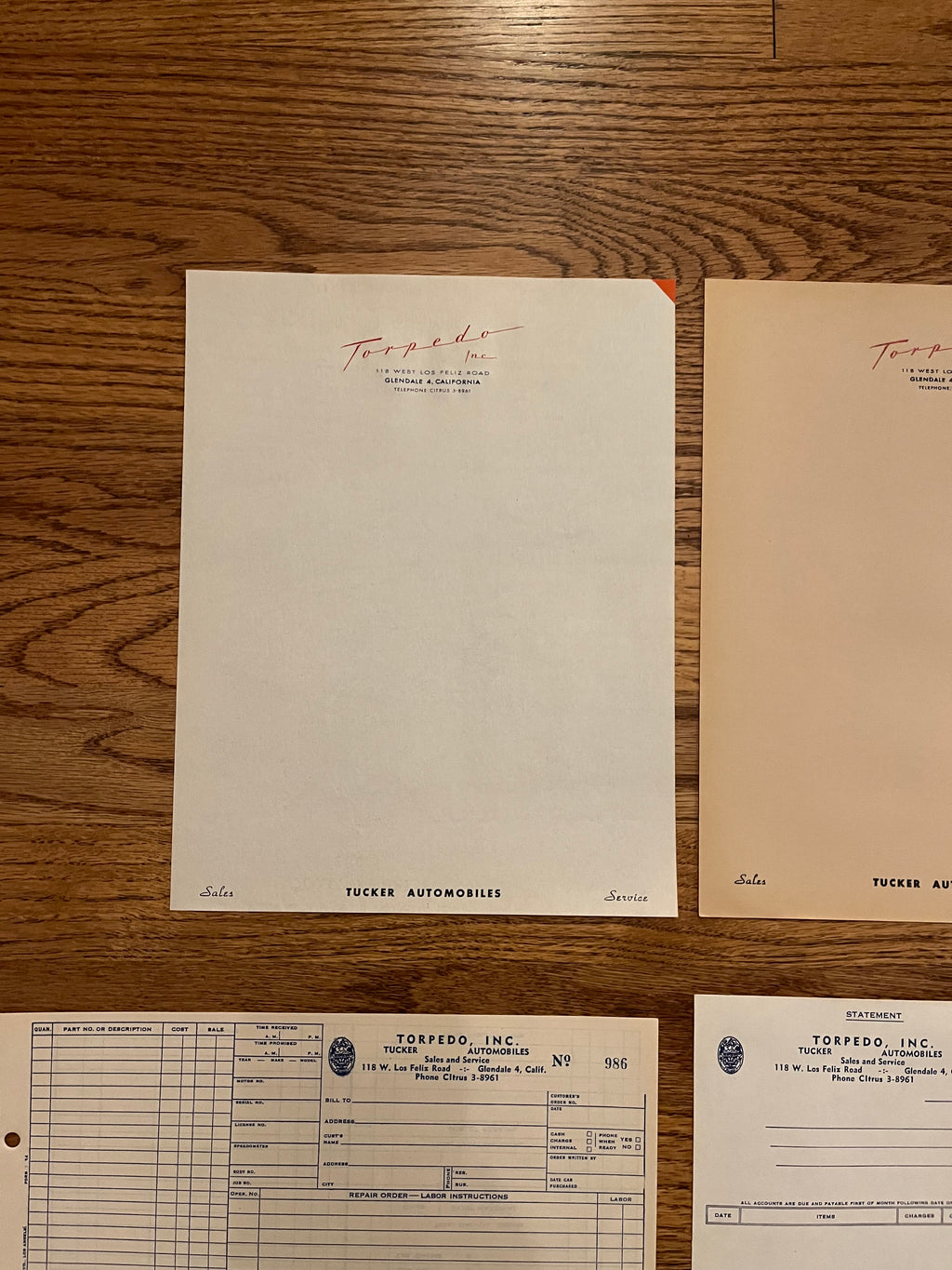 Authentic Tucker Document Pack #2