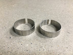 2001-2005 Porsche 996 Twin Turbo TT & C4S 304 Stainless Exhaust Tip Spacers