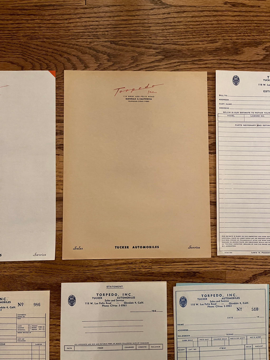 Authentic Tucker Document Pack #2