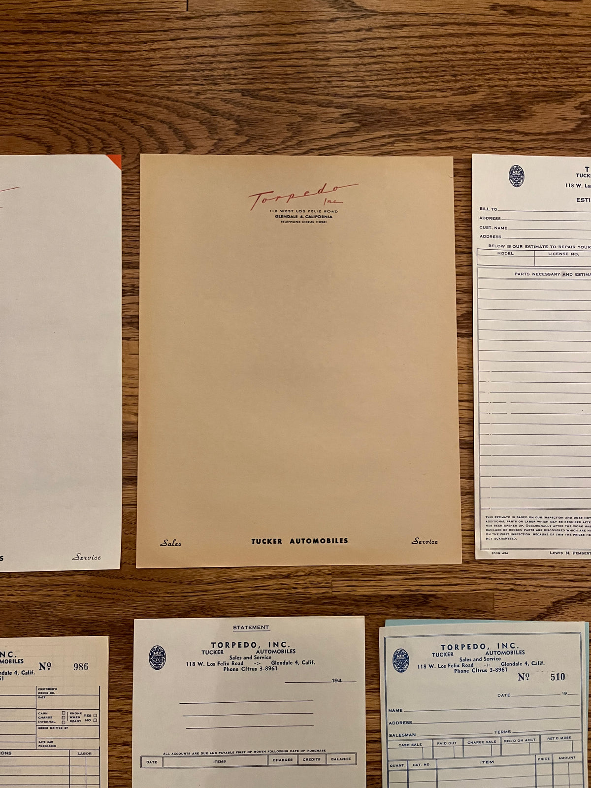 Authentic Tucker Document Pack #2