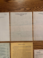 Authentic Tucker Document Pack #1