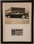 Limited Edition framed Tucker Car Tin Goose print