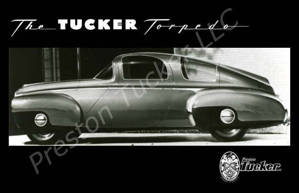 1946 Tucker Torpedo 11" x 17" Poster