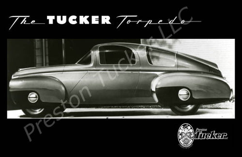 1946 Tucker Torpedo 11" x 17" Poster