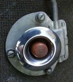 1946-1951 Willys Jeep Wagon Delivery Truck Interior Brown Door Button Pair