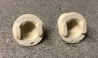 1946-1951 Willys Jeep Wagon Delivery Truck Interior Ivory Door Button Pair